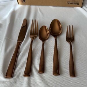 Barenthal Copper Flatware Set
